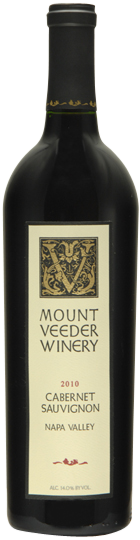 Image of Bottle of 2010, Mount Veeder Winery, Napa Valley